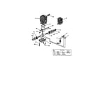 Homelite UT10947A engine internal / oil pump diagram