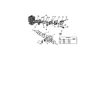 Homelite UT10947A carburetor/muffler/air filter diagram