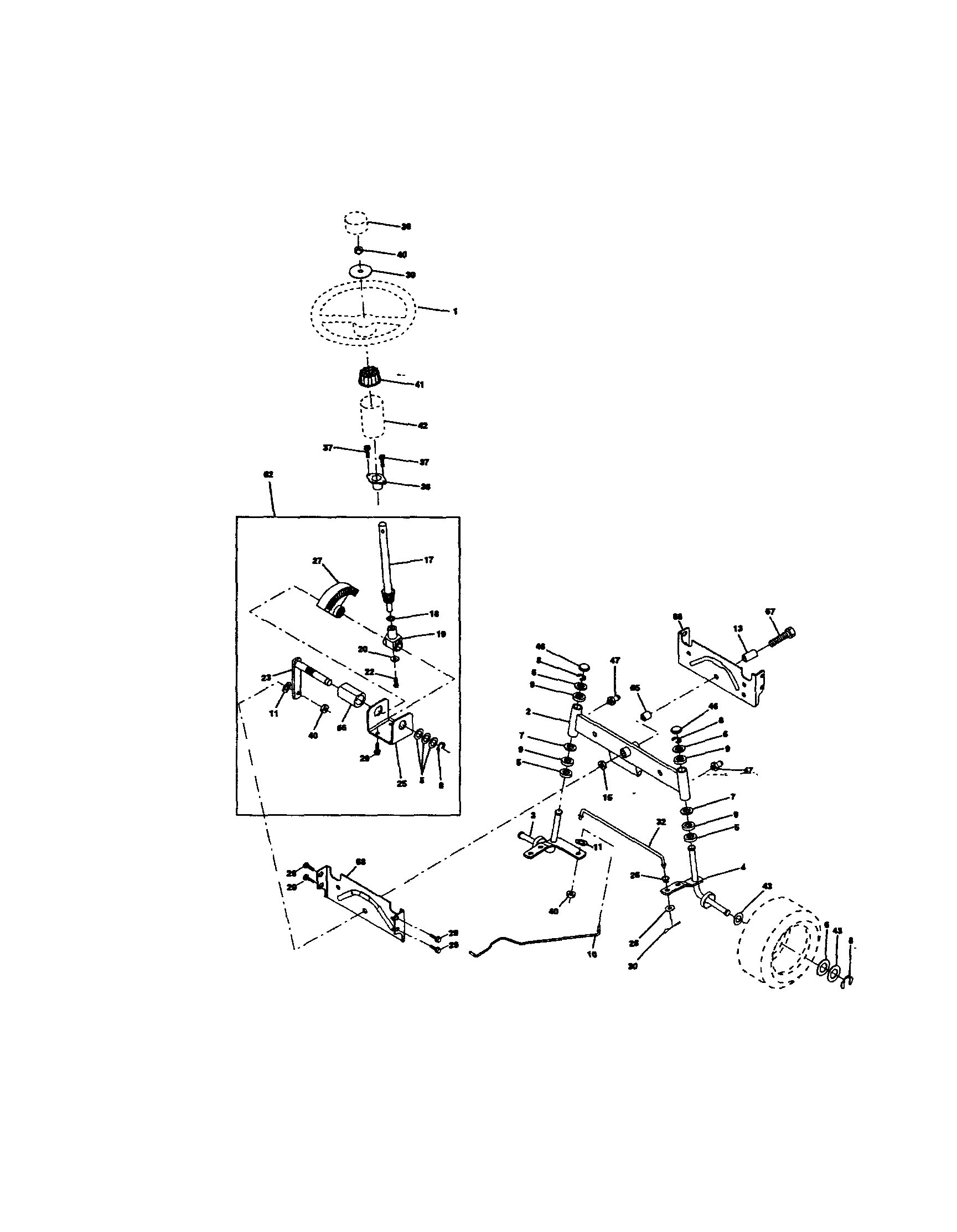 Steering assembly