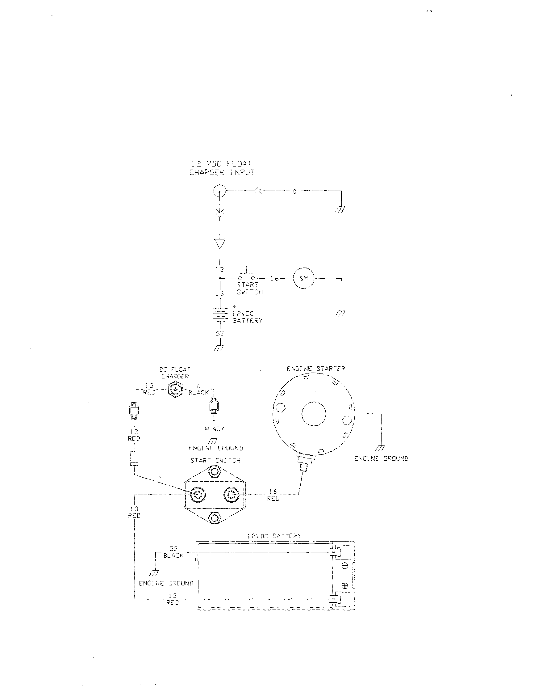 Schematic and wiring diagram