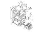 Kenmore 36274221301 body assembly diagram