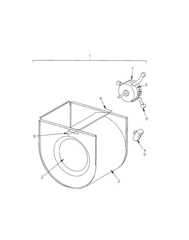 Blower assembly - 75002751