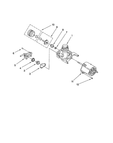 Pump and motor