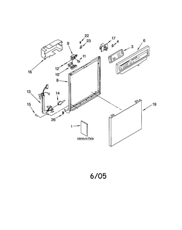 Frame and console
