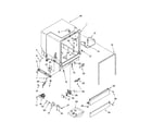 Whirlpool DU945PWPS0 tub assembly diagram