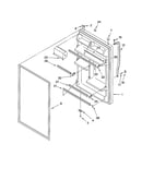 Refrigerator door