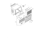 Crosley CAH24WCR1 cabinet assembly diagram