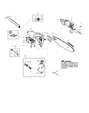 Chain/bar/fuel tank