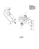 Handle/wheels/frame/axle