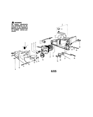 Chainsaw assembly