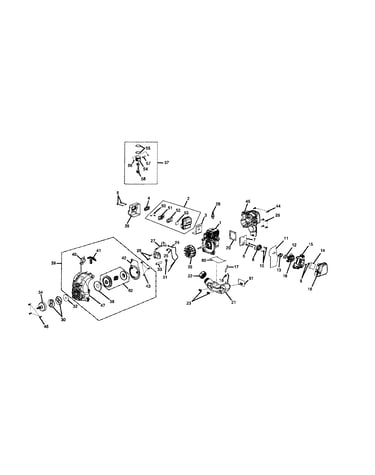 Ignition/carburetor/muffler