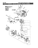 Engine/ignition/short block - pe-200