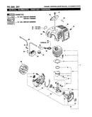Engine/short block pe-201, 200