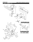 Handle/throttle pe-200, 201