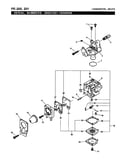 Carburetor - rb-k75 (pe-200,201)