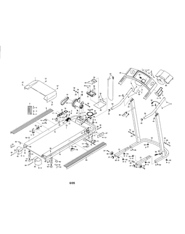 Treadmill assembly