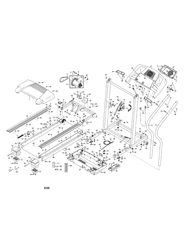 Treadmill assembly
