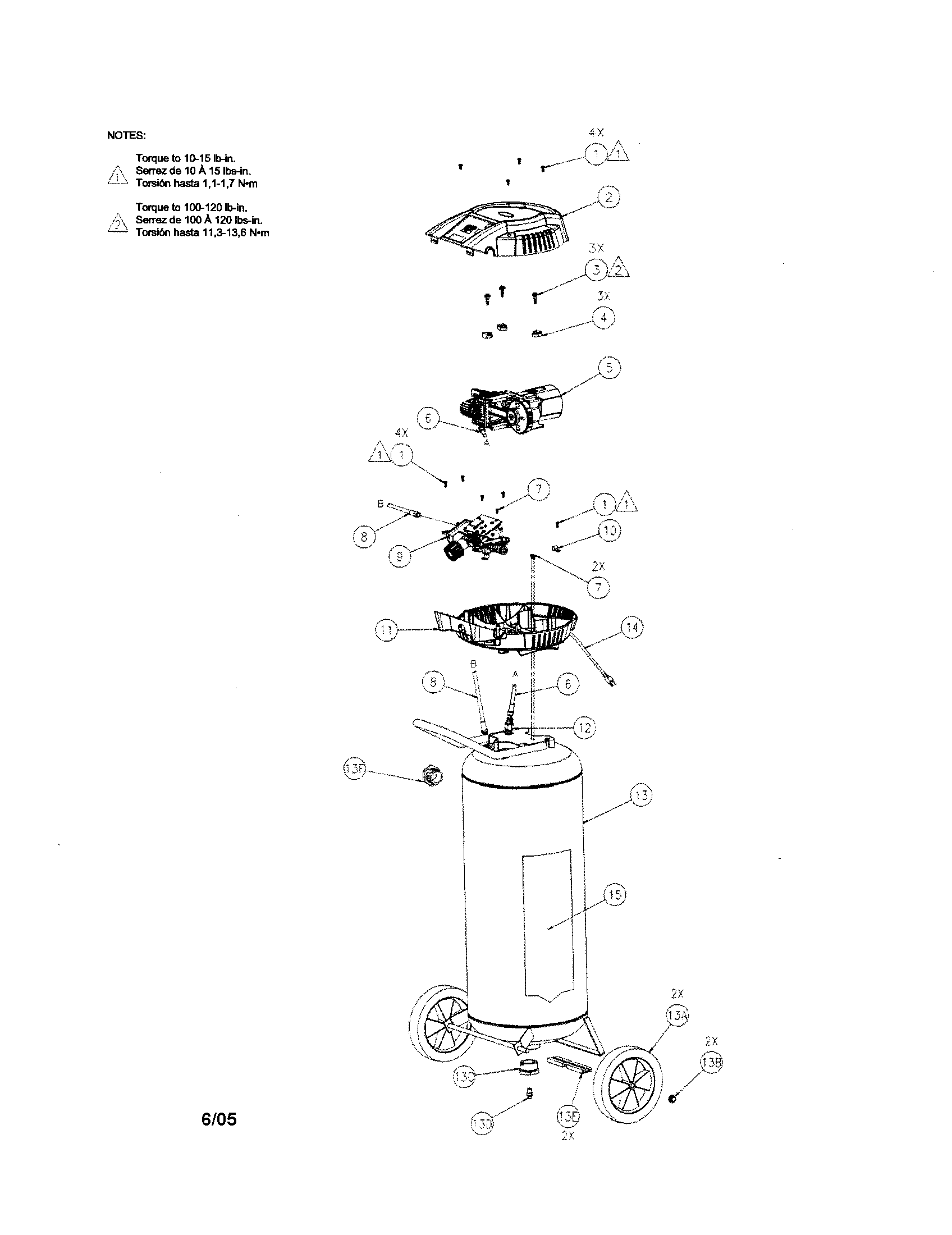 MOTOR/TANK/WHEELS