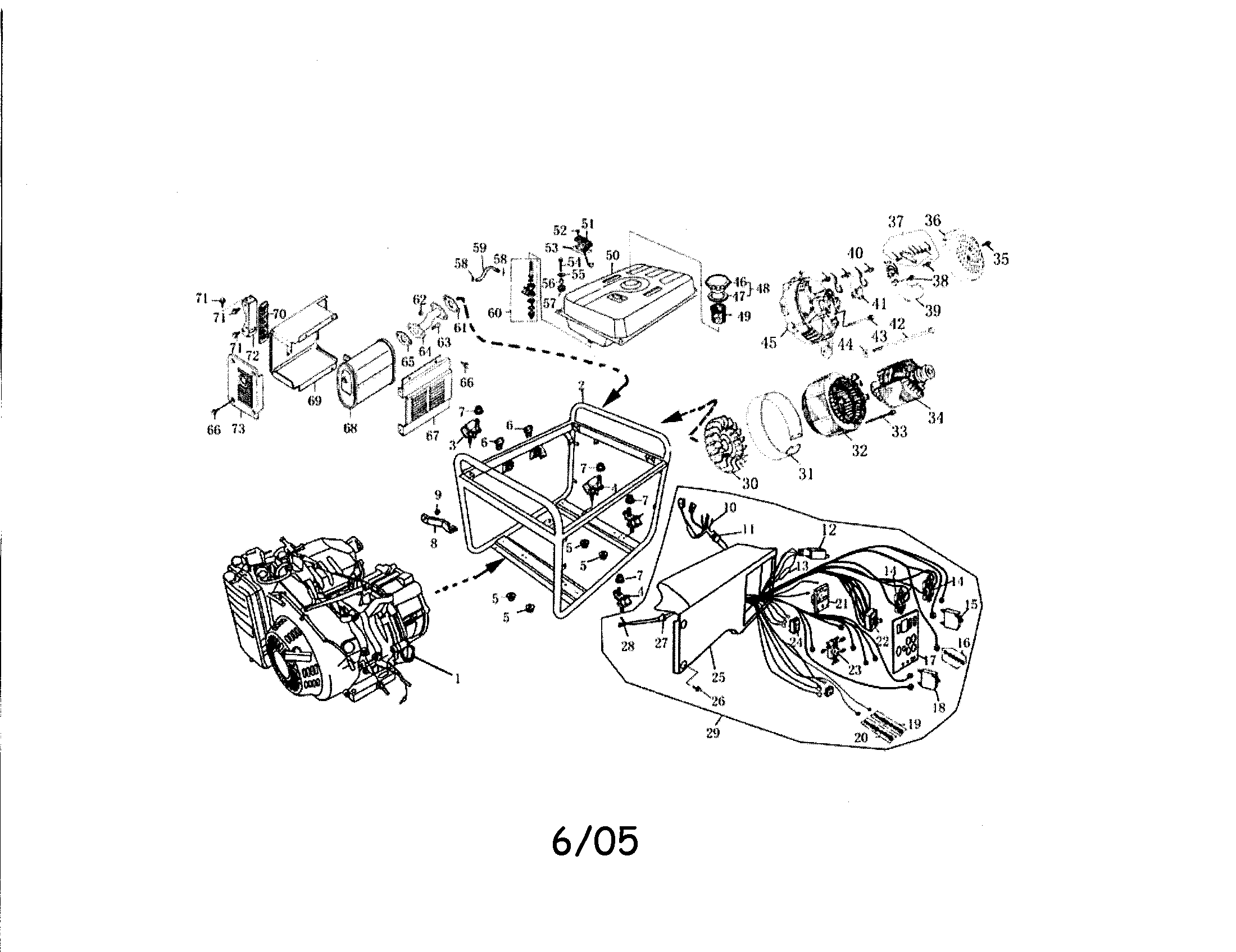 Generator assembly