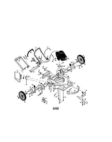 Engine/housing/handle