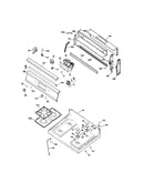 Cover/range top/pan unit