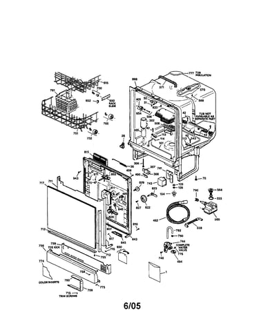 Body and door assembly