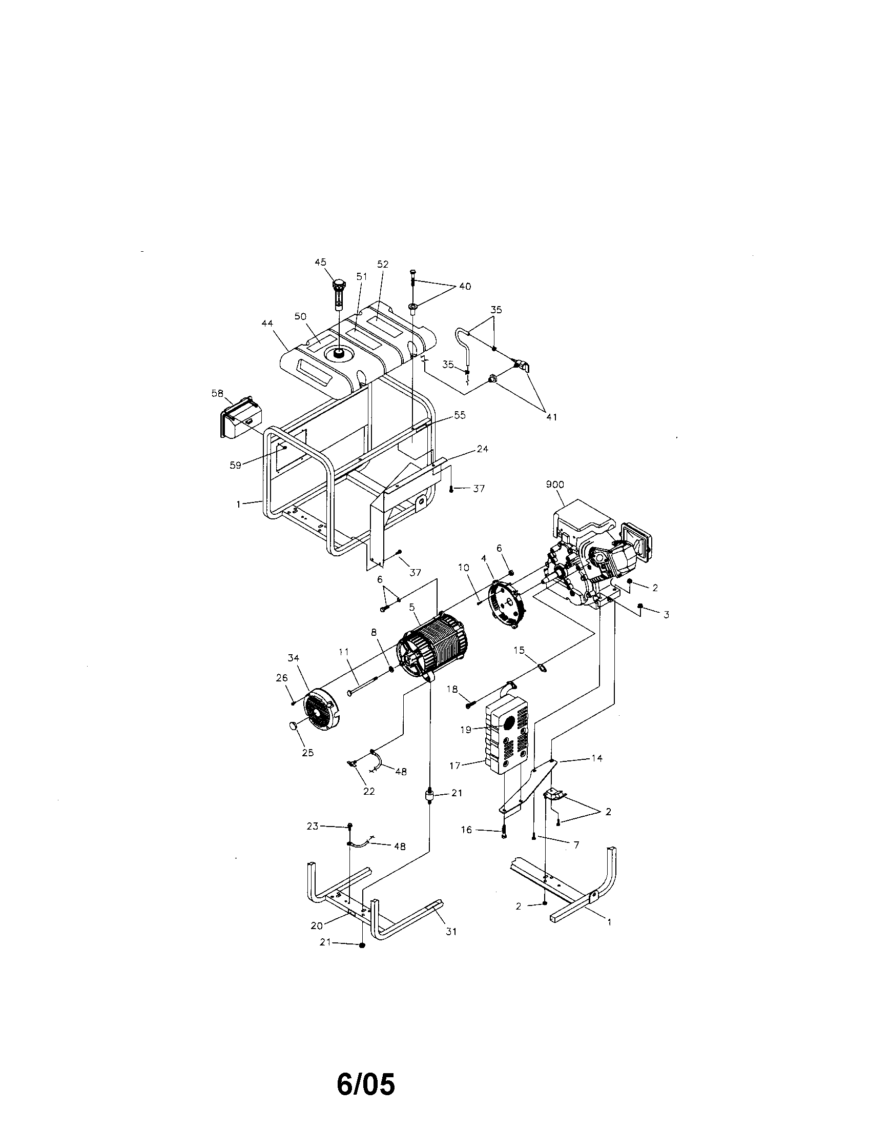 Main unit assembly