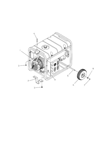 Wheel kit assembly