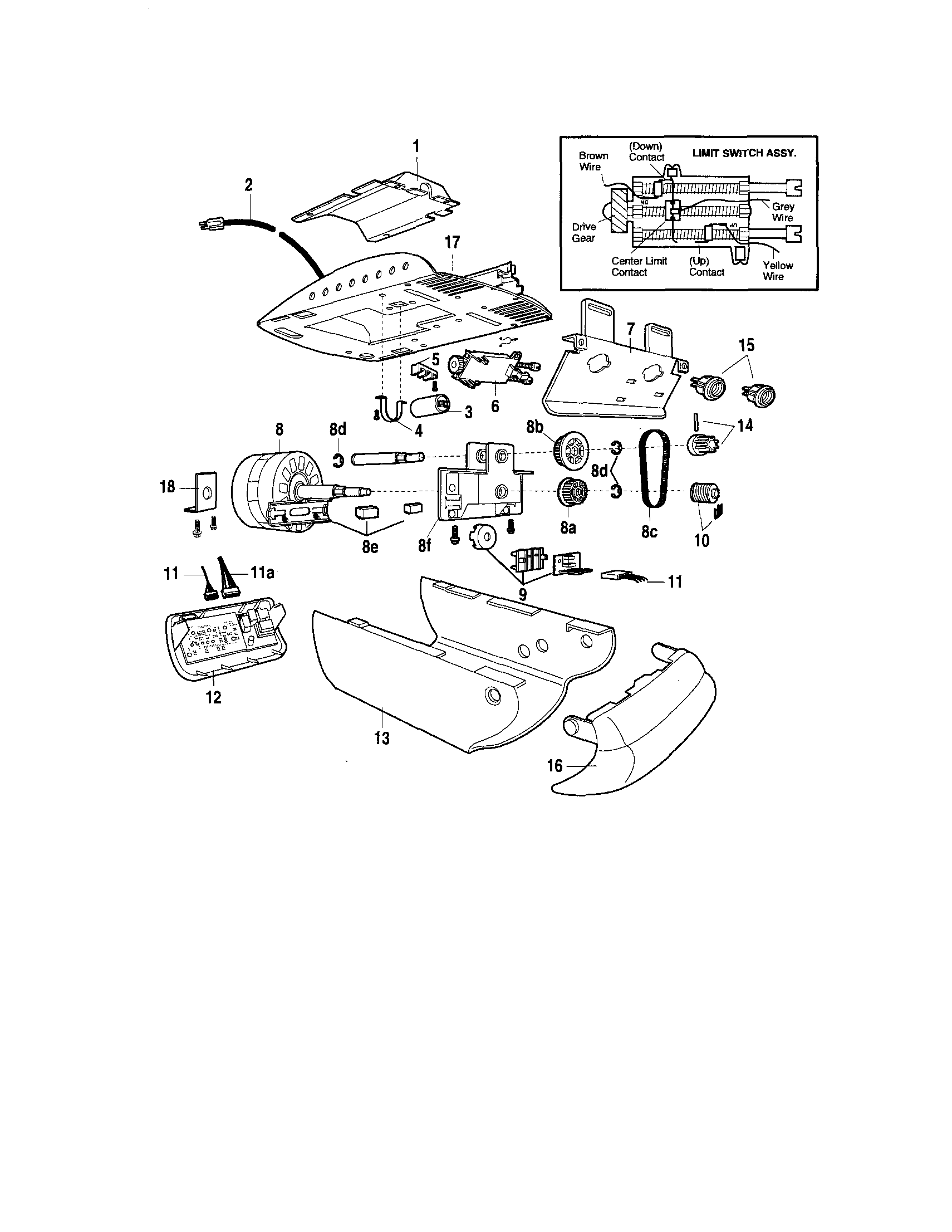 Motor unit assembly