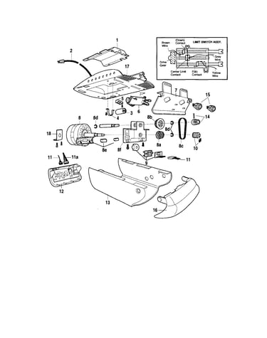Motor unit assembly
