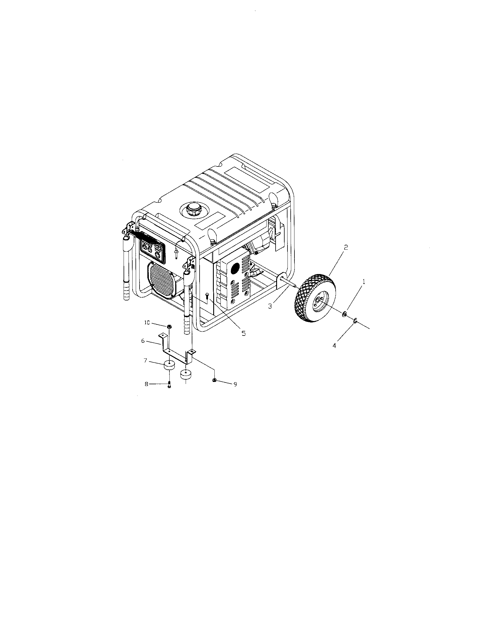 Wheel kit assembly