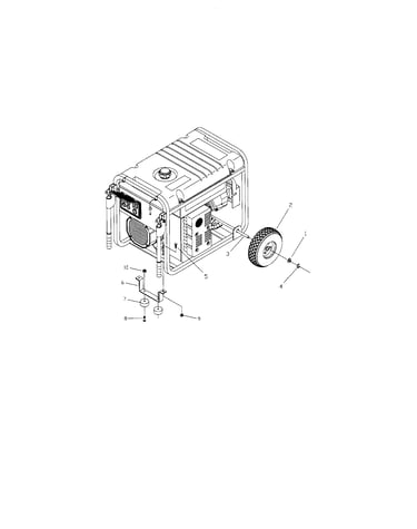 Wheel kit assembly