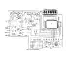 Sharp R-326FS control unit circuit diagram