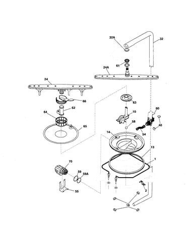 Motor and pump