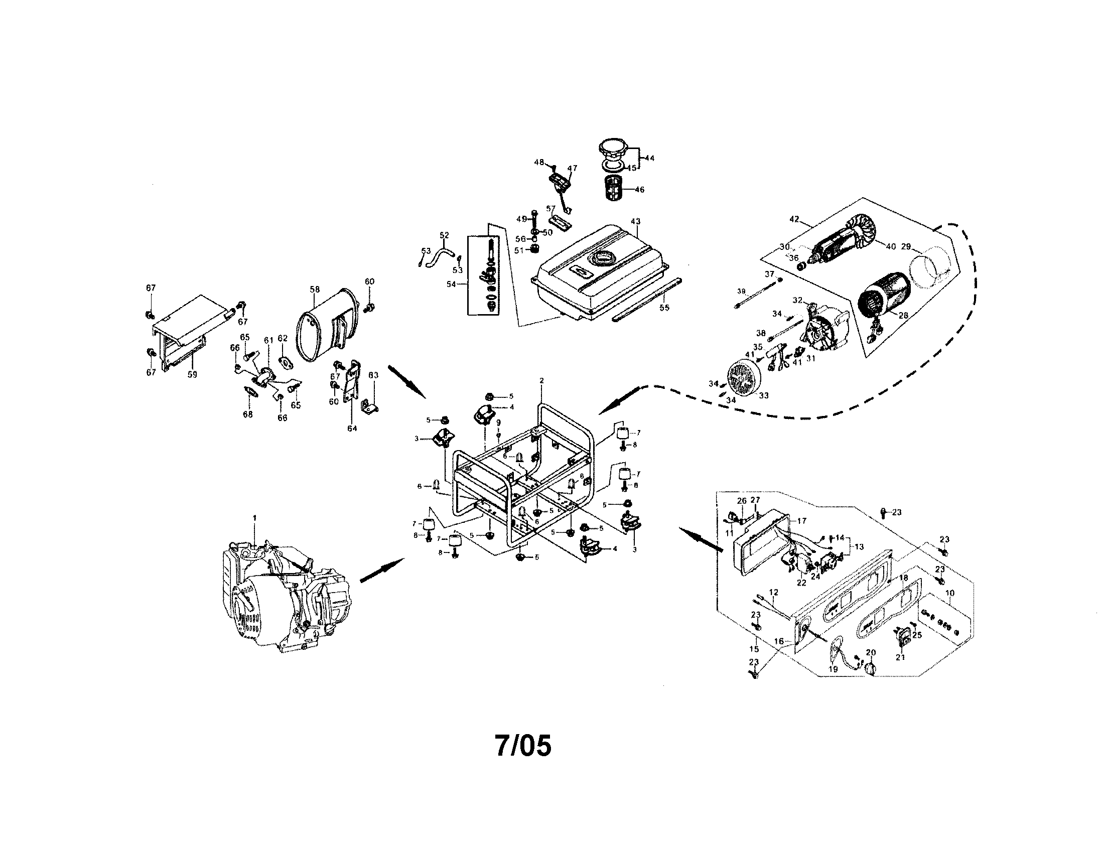 Generator assembly