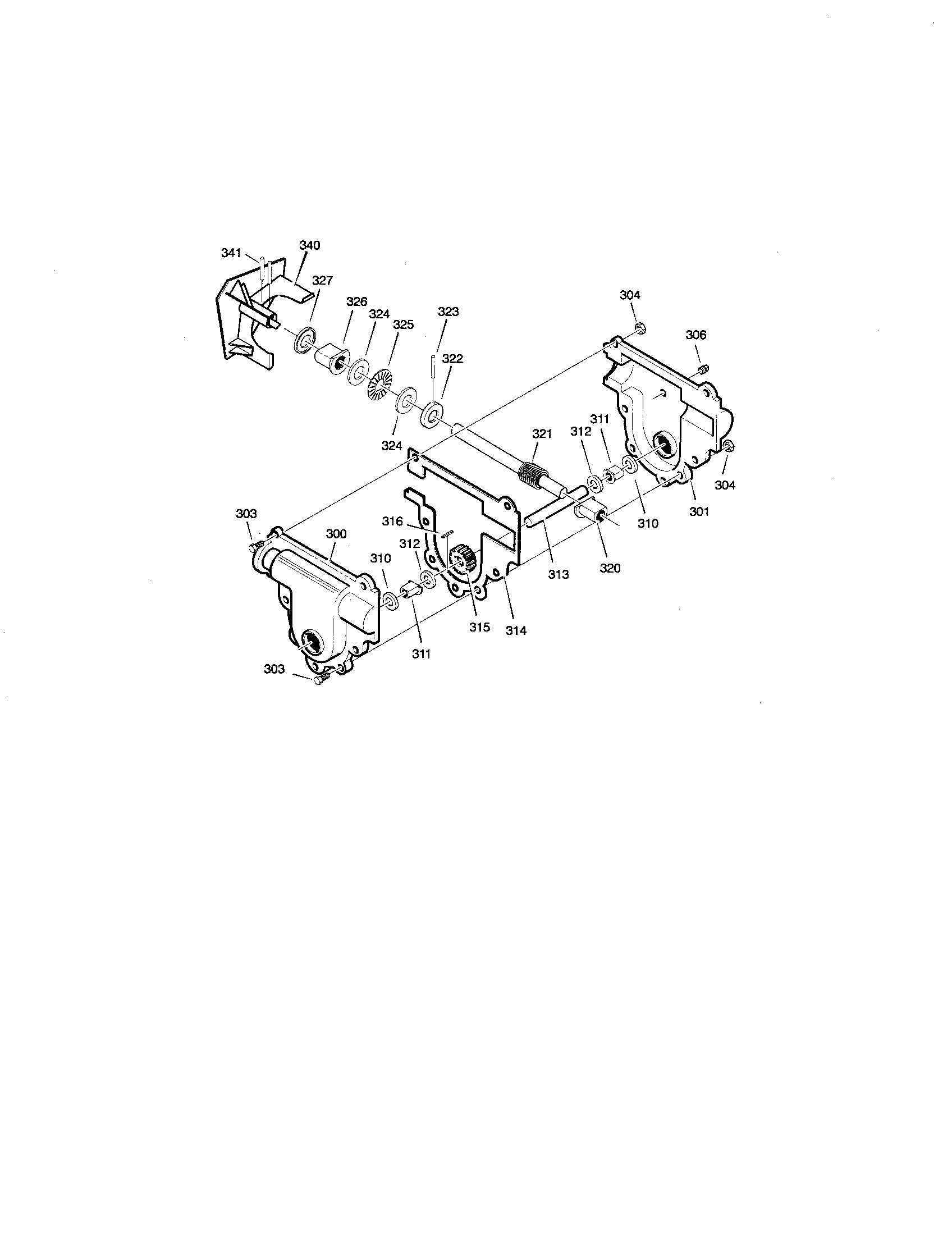 Gearcase assembly