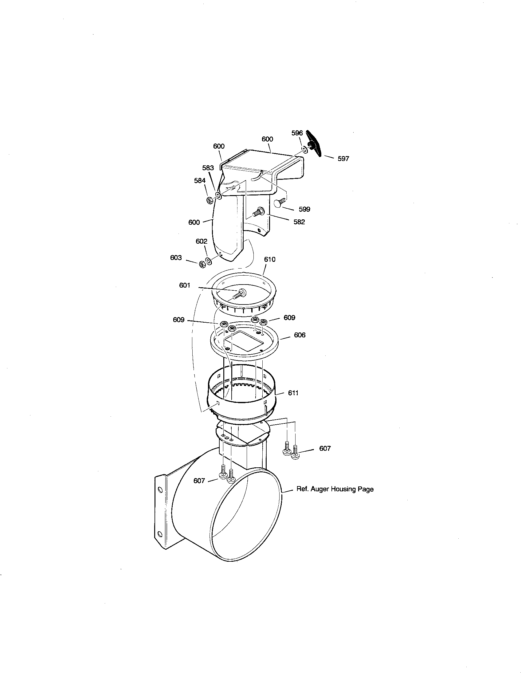 Discharge chute