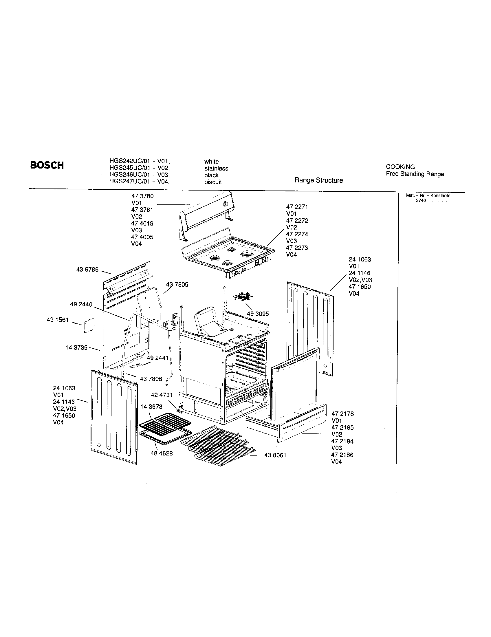 Range structure