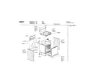 Bosch HGS235UC/01 range structures diagram