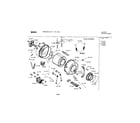 Bosch WFMC3200UC/01 drum assembly diagram