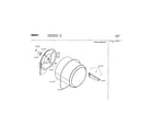 Bosch WTMC3300US/01 drum assembly diagram