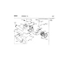 Bosch WTMC3300US/01 heater and motor assemblies diagram