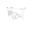 Bosch WTMC6300US/01 drum assembly diagram