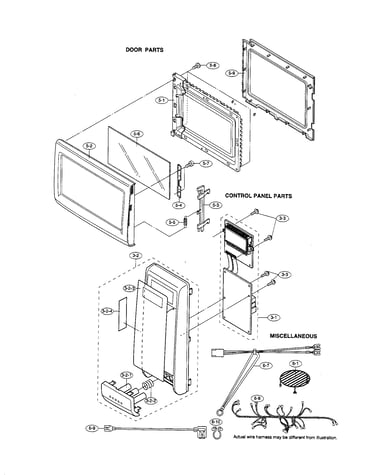 Door/control panel/miscellaneous