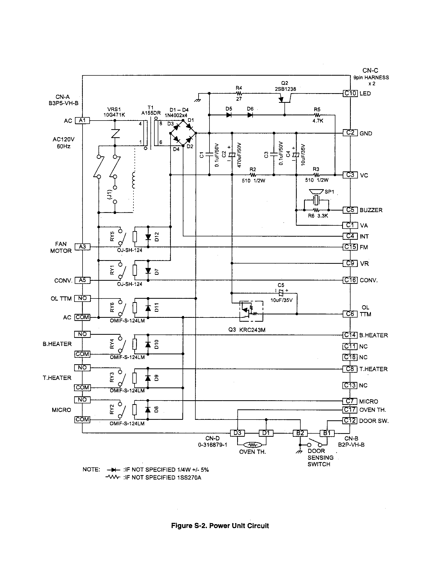 Power unit circuit