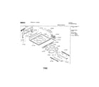 Bosch HES245U/01 maintop assembly diagram