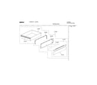 Bosch HES245U/01 warming drawer diagram