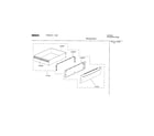 Bosch HES246U/01 warming drawer diagram