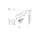Bosch WTMC6500UC/01 fascia panel diagram