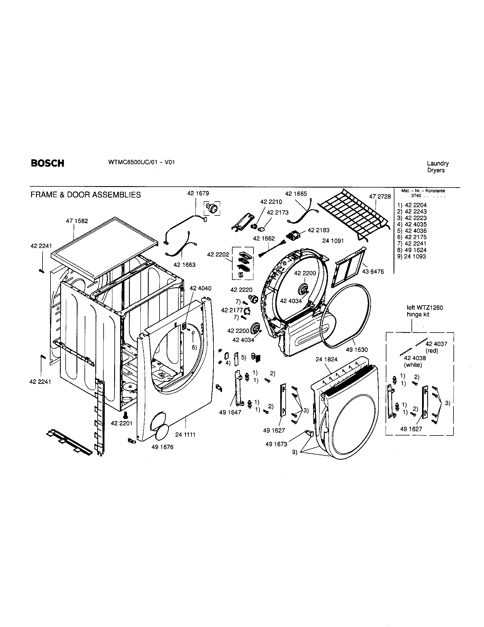 FRAME AND DOOR ASSEMBLIES